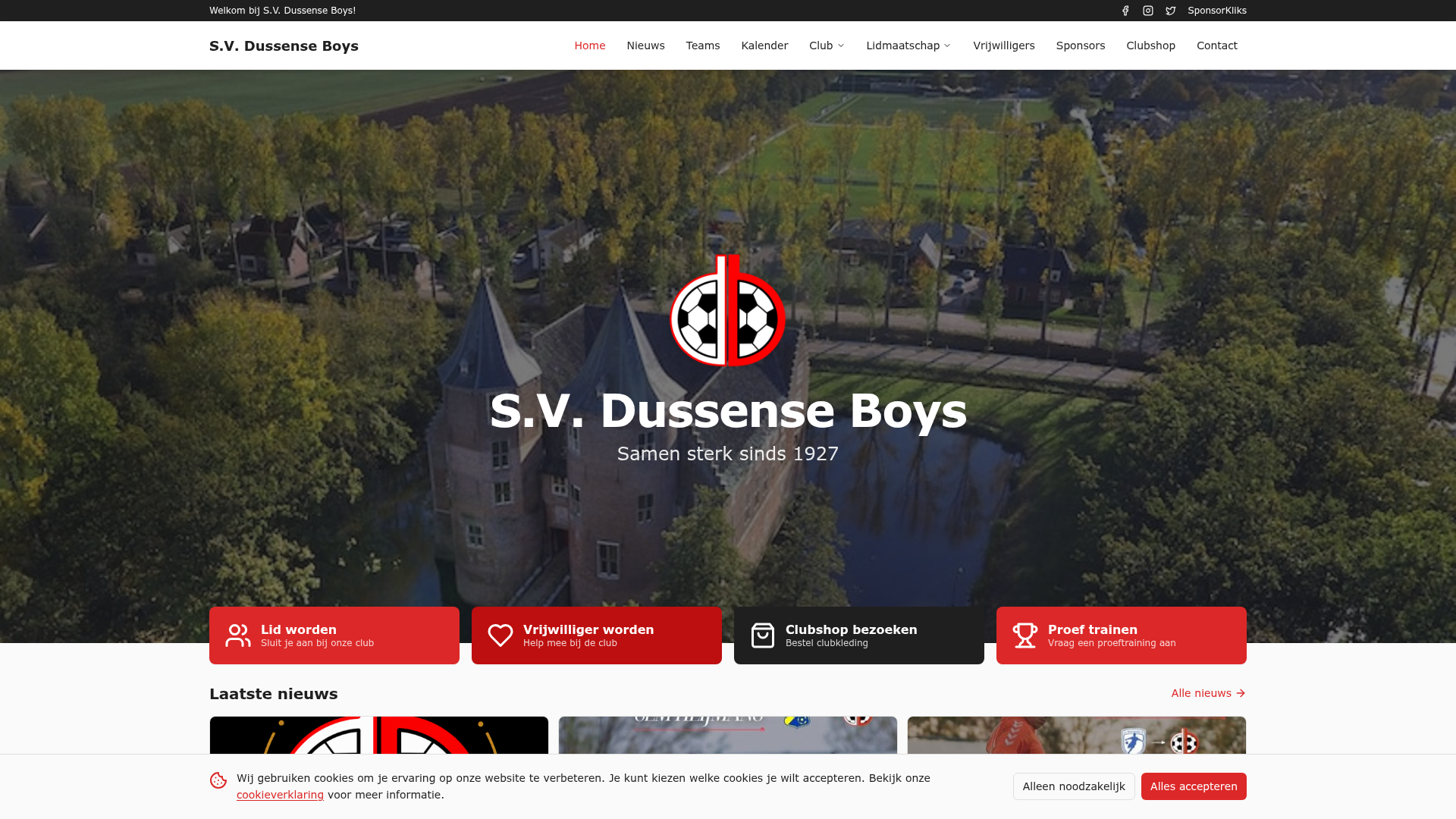 Screenshot van Dussense Boys